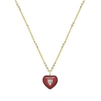 Collana Chi Mi Ama Gioielli Donna in Argento Zircone 130228 - 130228